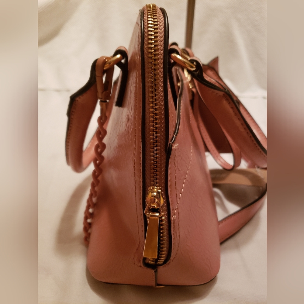 Steve Madden Sienna Blush Satchel Crossbody - Picture 5 of 14